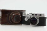 Leica IIIC Umbau IIIF  III F  Shark Skin Summitar Leitz 50mm 93523