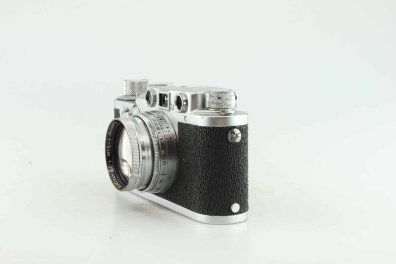 Leica IIIC Umbau IIIF  III F  Shark Skin Summitar Leitz 50mm 93523 – Bild 2
