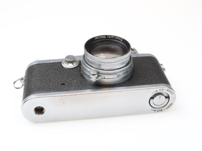 Leica  IIIC Umbau IIIF  Kamera Camera Summitar 50mm f2 Objektiv Leitz 98377 – Bild 6