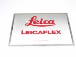 Leica Leicaflex Schild Advertising mirror 29x19cm Leica Leitz Wetzlar 97643
