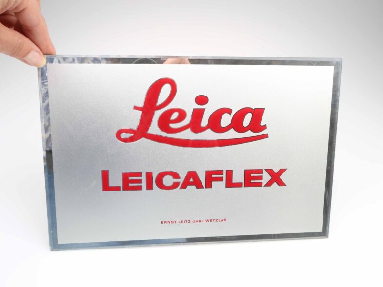 Leica Leicaflex Schild Advertising mirror 29x19cm Leica Leitz Wetzlar 97643 - Image 2