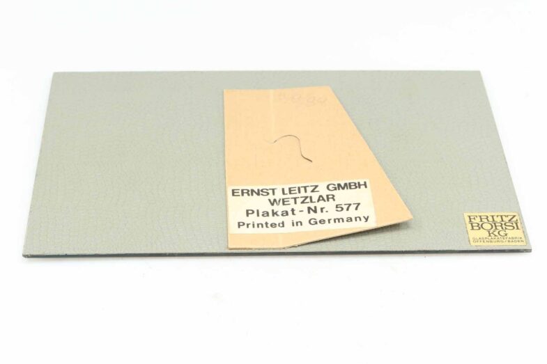 Leica Servic Schild Sign glas mirror 19x11cm Leica Leitz Wetzlar 95217 near mint – Bild 3