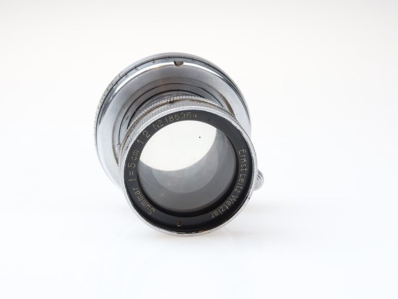 Leica Summar 50mm f2 Objektiv lens M39 Anschluss mount Leitz 98162 – Bild 5