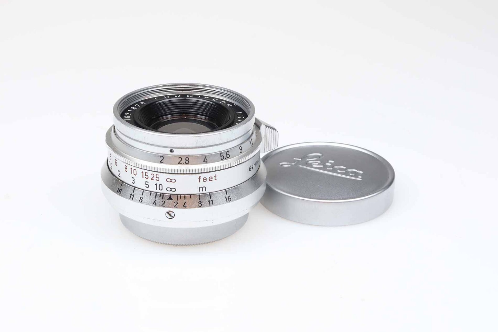 Leica-Summicron-35mm-f2-8-element-RARE-M39-Leitz-Wetzlar-near-mint-96032-156894025560 Leica Summicron 35mm f2 8 element RARE M39 Leitz Wetzlar near mint 96032 - Image 1