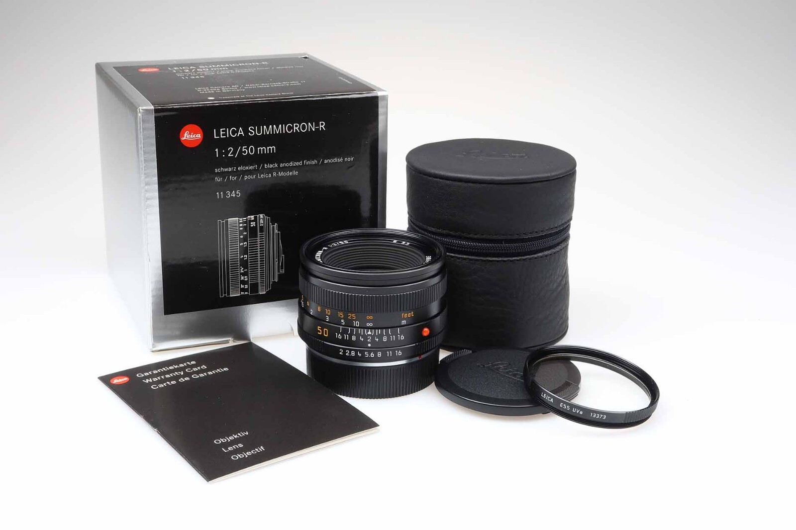 Leica-Summicron-R-50mm-f2-ROM-11345-E55-mint-full-set-Neuzustand-95526-365445149250 Leica Summicron R 50mm f2 ROM 11345 E55 mint full set Neuzustand 95526 – Bild 1