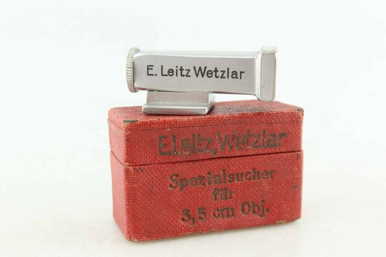 Leica WEISO WEISU 35mm  Finder Chrom Frühe Version Leitz Summaron 90419 - Image 1