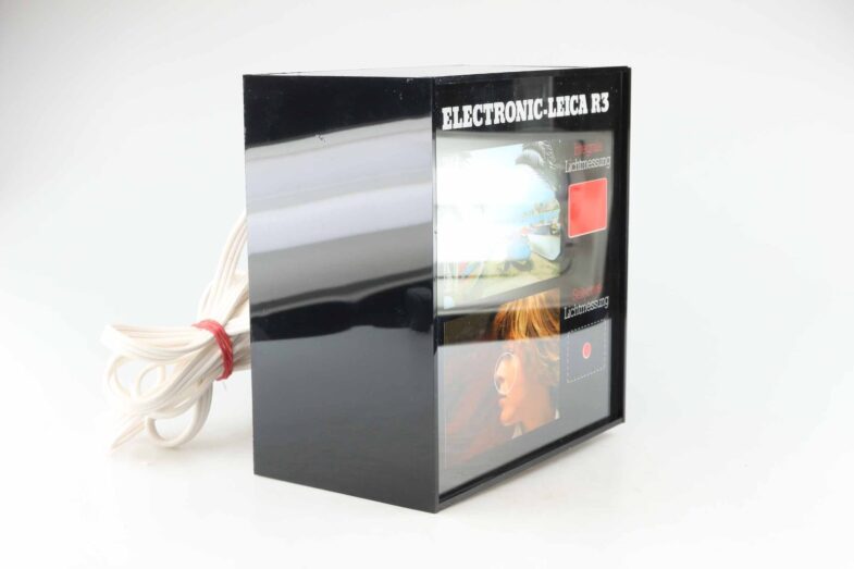 Leica Werbung Display R3 Rare Blinkdisplay advertising 92364 – Bild 2