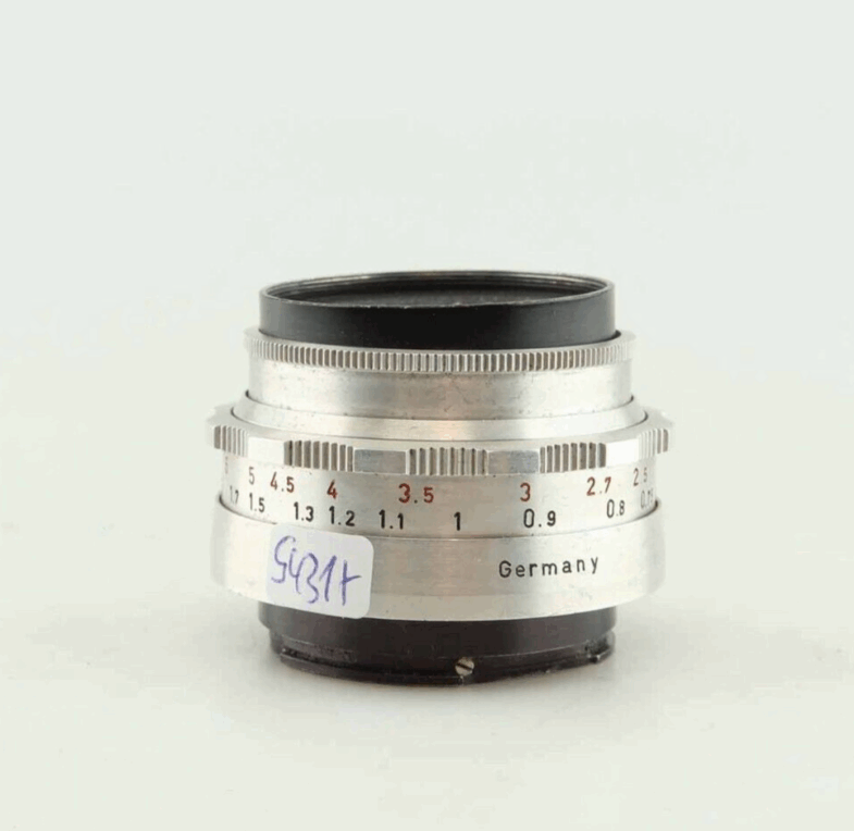 Meyer Optik Görlitz Trioplan 2,9 50 mm red V Exa Anschluss Mount 94317 – Bild 2