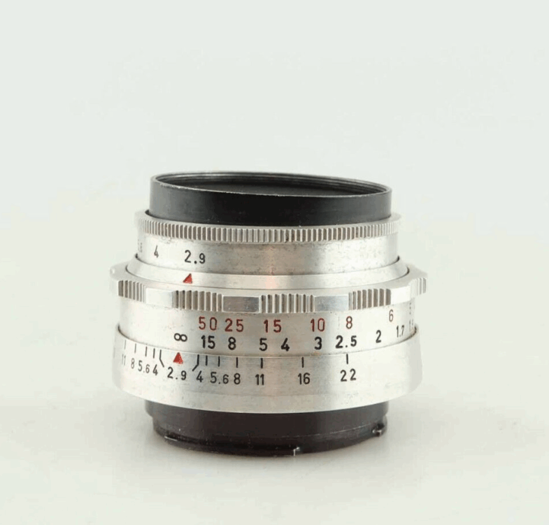 Meyer Optik Görlitz Trioplan 2,9 50 mm red V Exa Anschluss Mount 94317 – Bild 4
