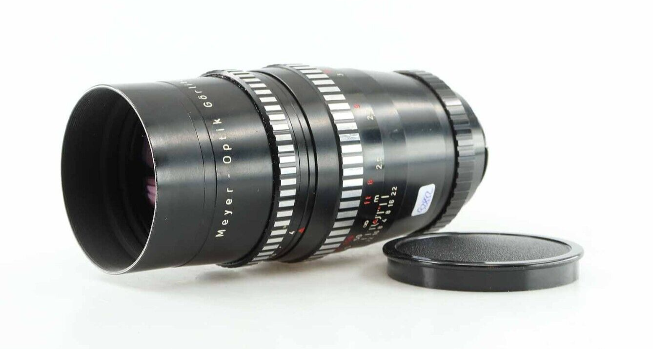 Meyer-Optik-Orestegor-4-200-mm-15-Blades-Objektiv-Lens-Exa-Anschluss-Mount-92895-364154548280 Meyer Optik Orestegor 4 200 mm 15 Blades Objektiv Lens Exa Anschluss Mount 92895 - Image 1
