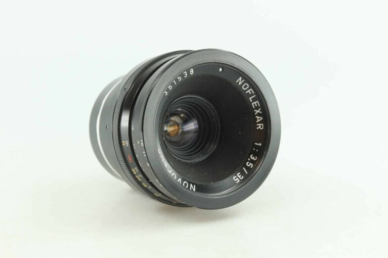 Noflexar 35 35mm 3,5 Novoflex Exa Anschluss mit C Mount Adapter 89870 near mint – Bild 2