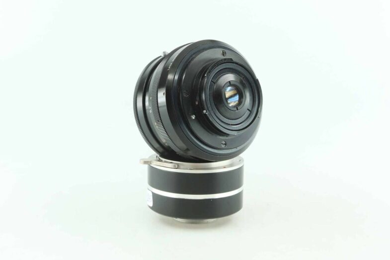 Noflexar 35 35mm 3,5 Novoflex Exa Anschluss mit C Mount Adapter 89870 near mint – Bild 3