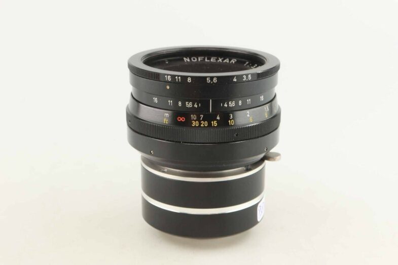 Noflexar 35 35mm 3,5 Novoflex Exa Anschluss mit C Mount Adapter 89870 near mint – Bild 5