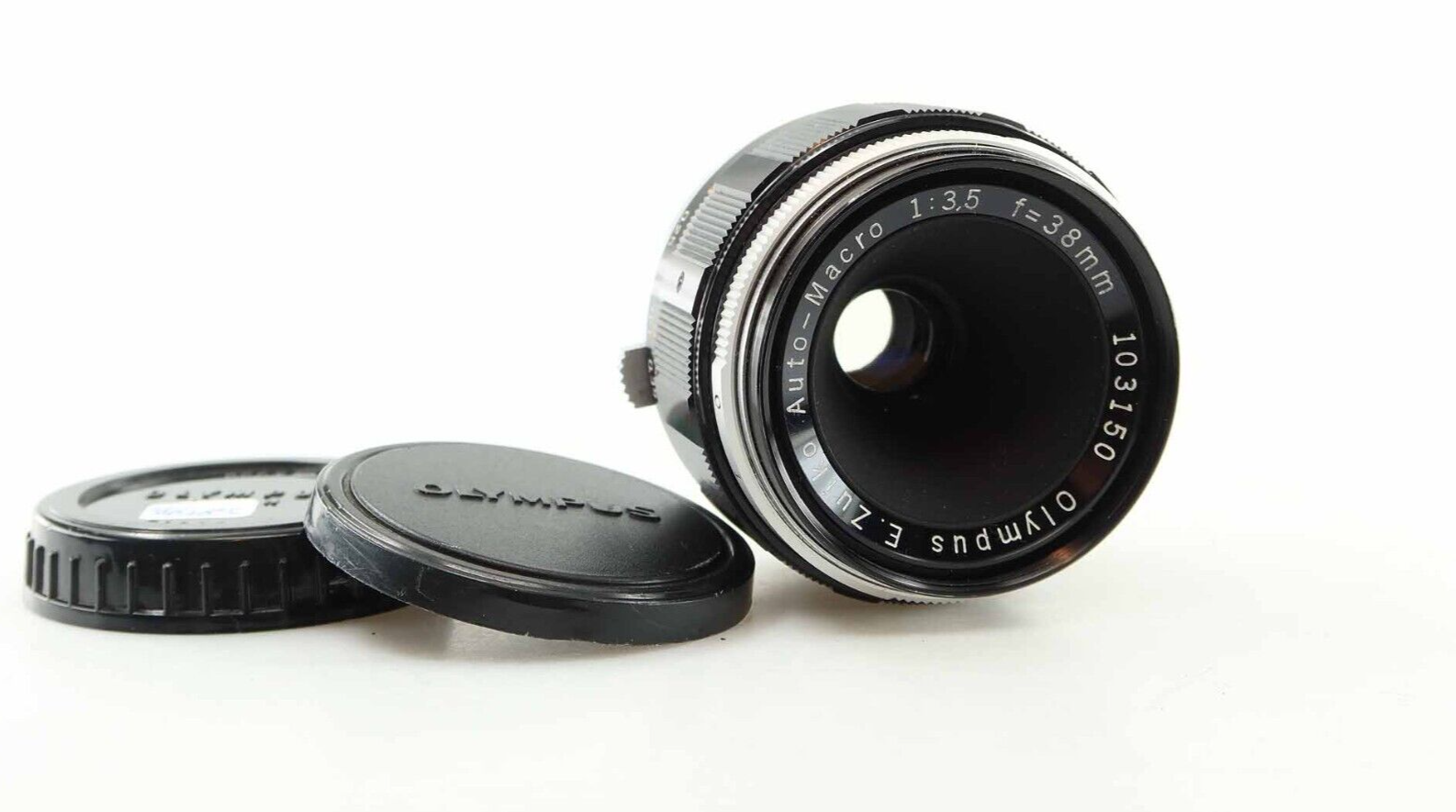 Olympus38mm-f35-Auto-Macro-Pen-mount-E-Zuiko-near-mint-94489-156916445470 Olympus38mm f3.5 Auto Macro Pen mount E. Zuiko near mint 94489 - Image 1
