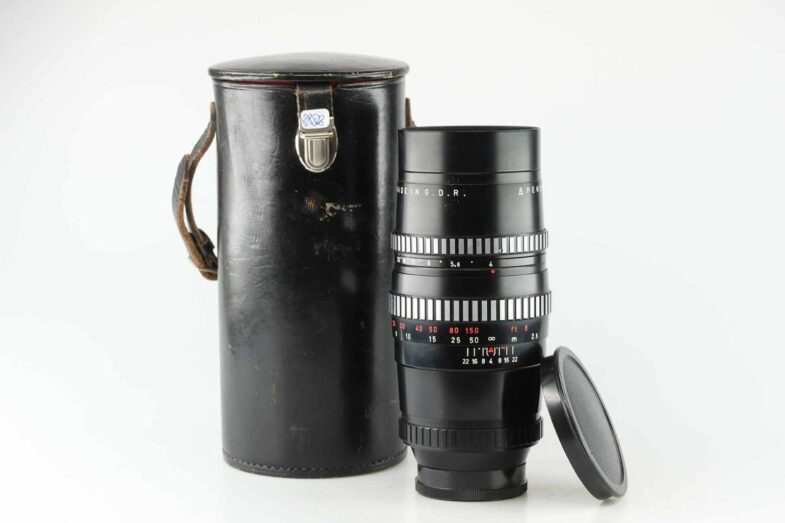 Pentacon 4 200 mm 15 Blades Objektiv Lens 88928 – Bild 1