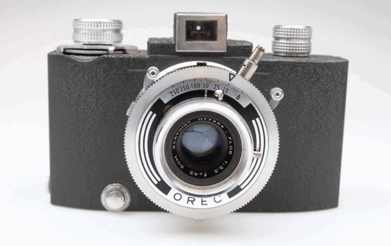 SEM Baby  Kamera camera Flor  Berthiot 45mm f3.5  Objektiv Lens 95595 - Image 3