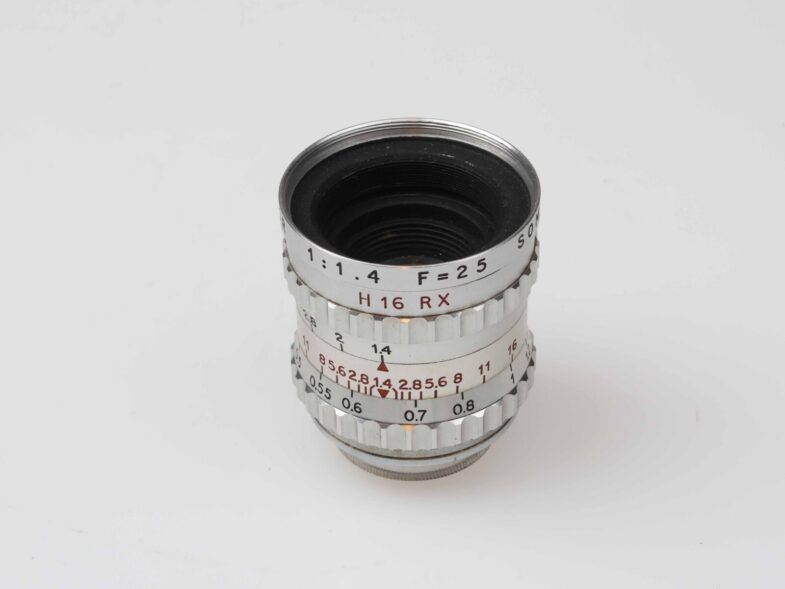 SOM Berthiot France Cinor 25mm f1.4 Objektiv lens C Anschluss mount 97650 – Bild 5