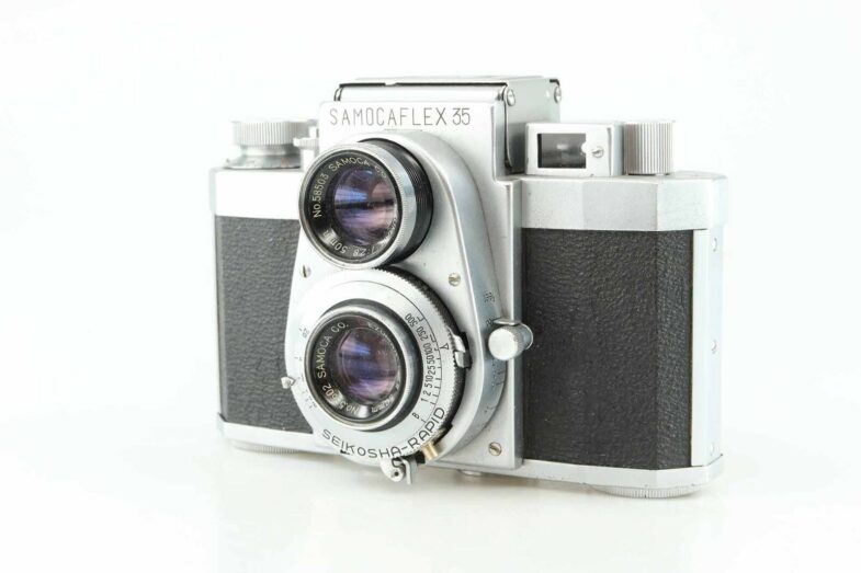 Samocaflex 35 mit D. Ezumar 2,8 50 mm Kamera Camera 91085 – Bild 2