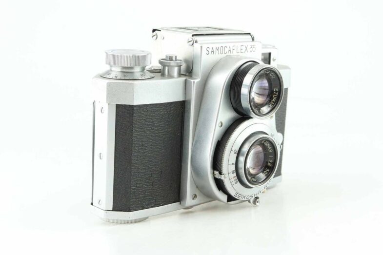 Samocaflex 35 mit D. Ezumar 2,8 50 mm Kamera Camera 91085 – Bild 3