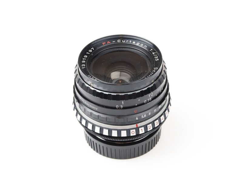 Schneider Kreuznach PA Curtagon 35mm f4 Objektiv Contax c/y mount 97988near mint – Bild 3