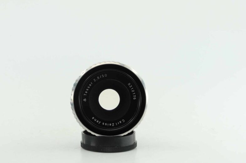 Zeiss Tessar 2.8 50 mm Objektiv lens Exa Anschluss mount 89773 - Image 5