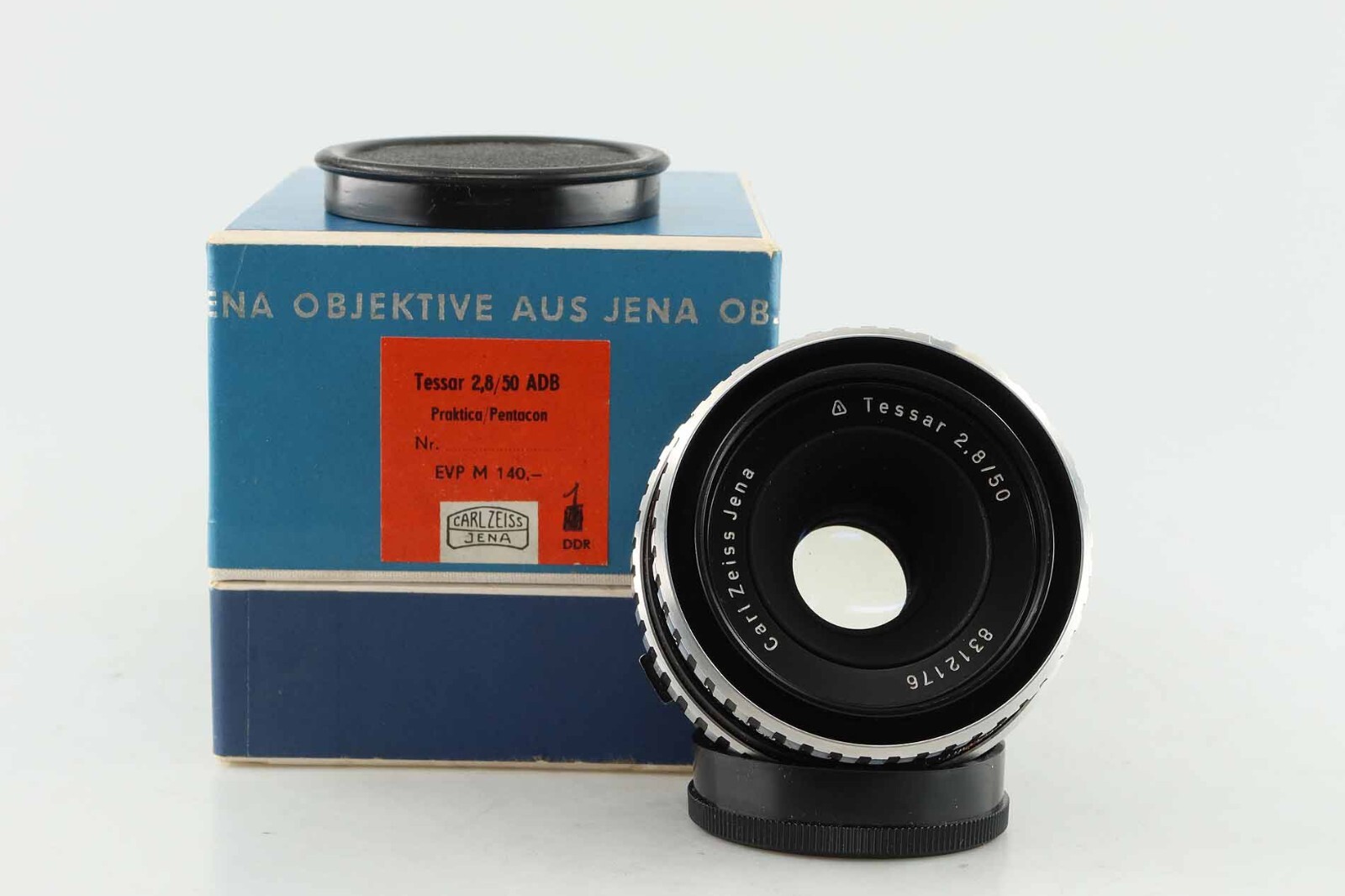 Zeiss-Tessar-28-50-mm-Objektiv-lens-Exa-Anschluss-mount-89773-156842097760 Zeiss Tessar 2.8 50 mm Objektiv lens Exa Anschluss mount 89773 - Image 1