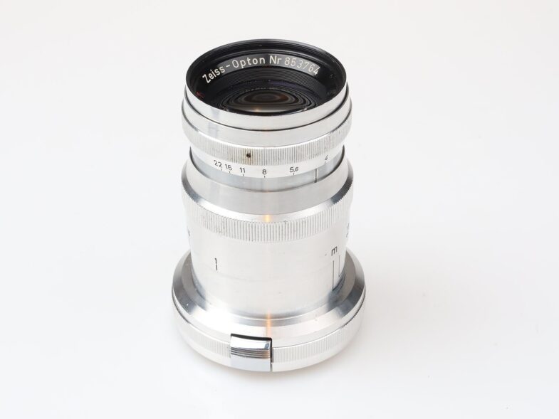 Zeiss Triotar 85mm f4 redT Objektiv lens Contax Anschluss 97778 top condition - Image 2