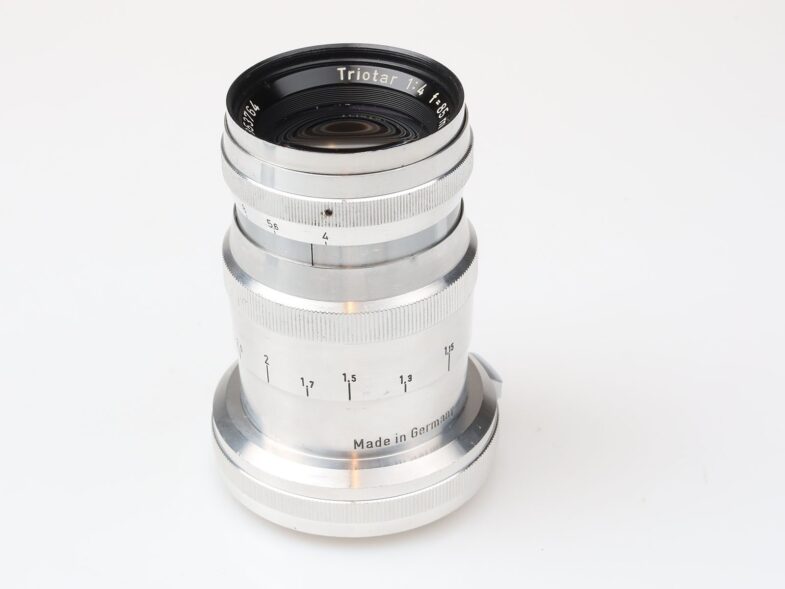 Zeiss Triotar 85mm f4 redT Objektiv lens Contax Anschluss 97778 top condition - Image 4
