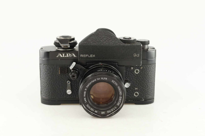 Alpa Reflex 9d Kern Switar 50mm 1,8 AR black paint Alpa Tele Xenar 135mm 92191 – Bild 2