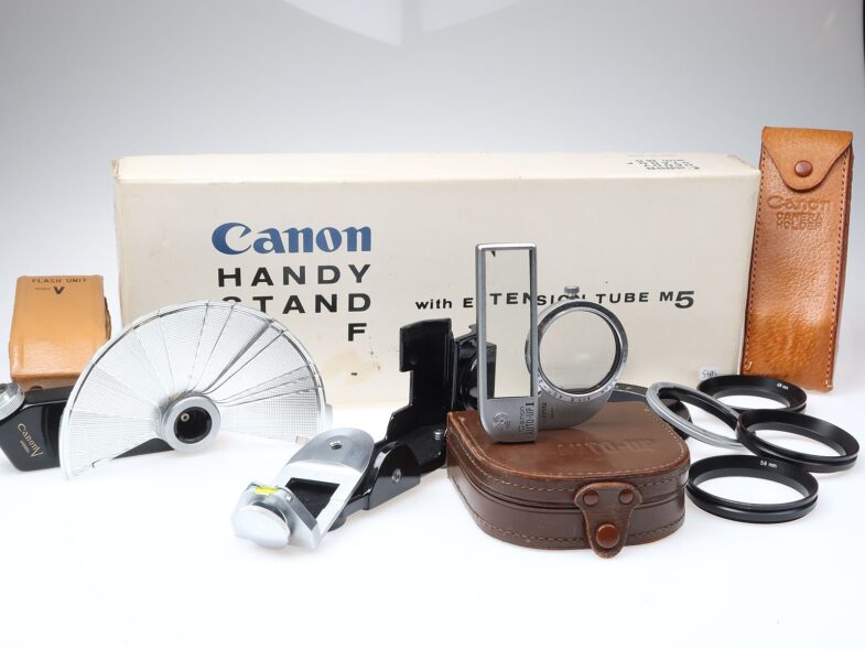 Canon Camera Holder Flash unit V Auto Up Handy Stand 97884 top condition - Image 1