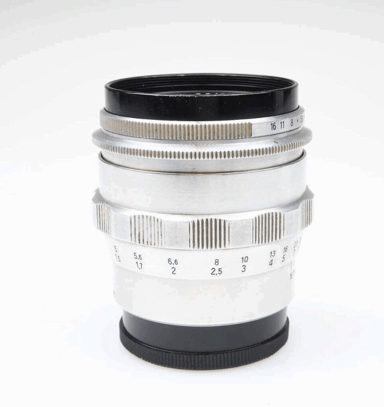 Carl Zeiss Biometar 80mm f2.8 red T Objektiv lens M42 Anschluss mount 96083 – Bild 3