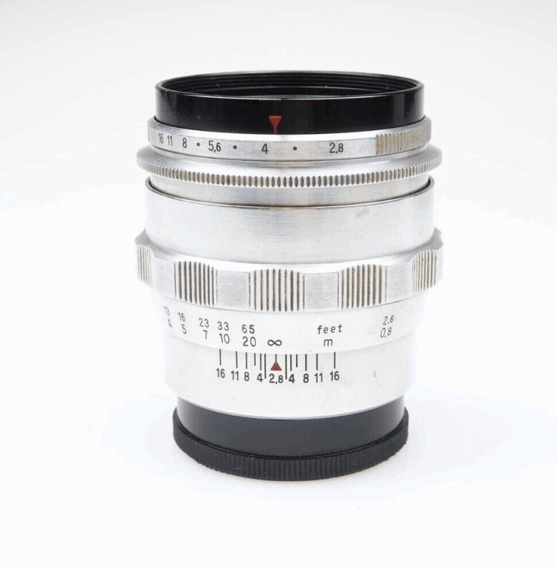 Carl Zeiss Biometar 80mm f2.8 red T Objektiv lens M42 Anschluss mount 96083 – Bild 4
