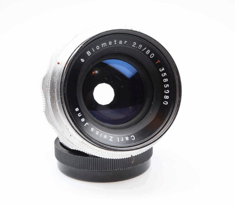Carl Zeiss Biometar 80mm f2.8 red T Objektiv M42 Anschluss mount 96100 - Image 1