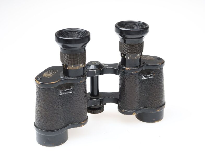 Carl Zeiss Jena D.F 6x Fernglas binoculars WK I Strichplatte 98325 – Bild 2