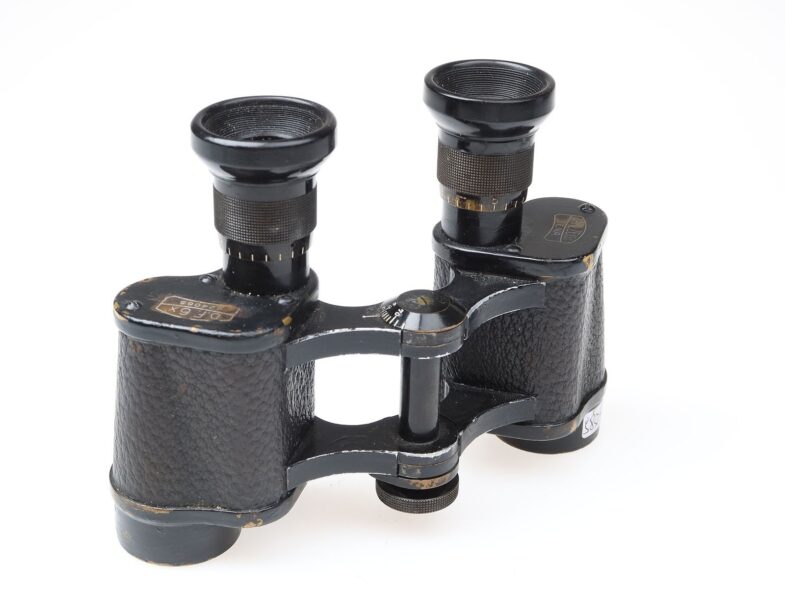 Carl Zeiss Jena D.F 6x Fernglas binoculars WK I Strichplatte 98325 – Bild 4