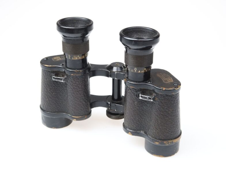 Carl Zeiss Jena D.F 6x Fernglas binoculars WK I Strichplatte 98325 – Bild 5