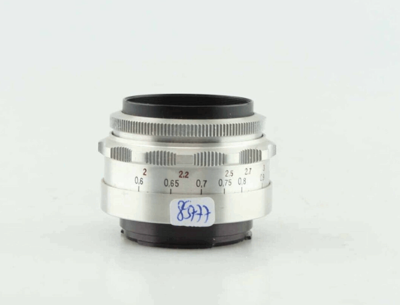 Carl Zeiss Tessar 2.8 50 mm Objektiv lens exa Anschluss mount   89777 – Bild 2