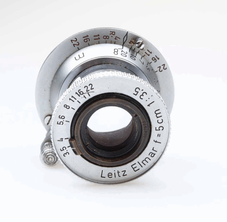 Leica Elmar 50mm f3,5 Objektiv Lens red scale VOOLA FISON Leitz 96099 - Image 5