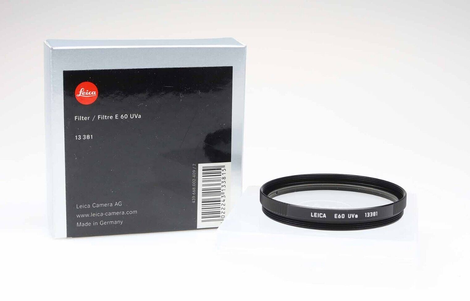 Leica-Filter-E60-UVa-13-381-Leitz-95552-near-mint-wie-neu-364944033431 Leica Filter E60 UVa 13 381 Leitz 95552 near mint wie neu - Image 1