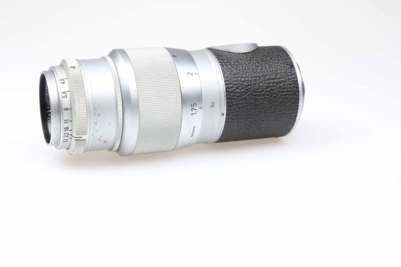 Leica Hektor 135mm f4.5  Objektiv lens Visoflex Doppeldrahtauslöser Leitz 95857 - Image 10