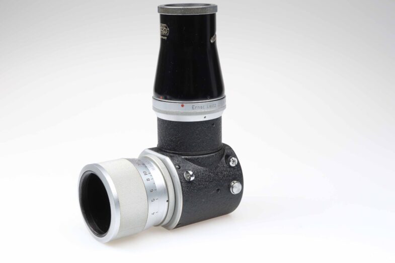 Leica Hektor 135mm f4.5  Objektiv lens Visoflex Doppeldrahtauslöser Leitz 95857 - Image 2