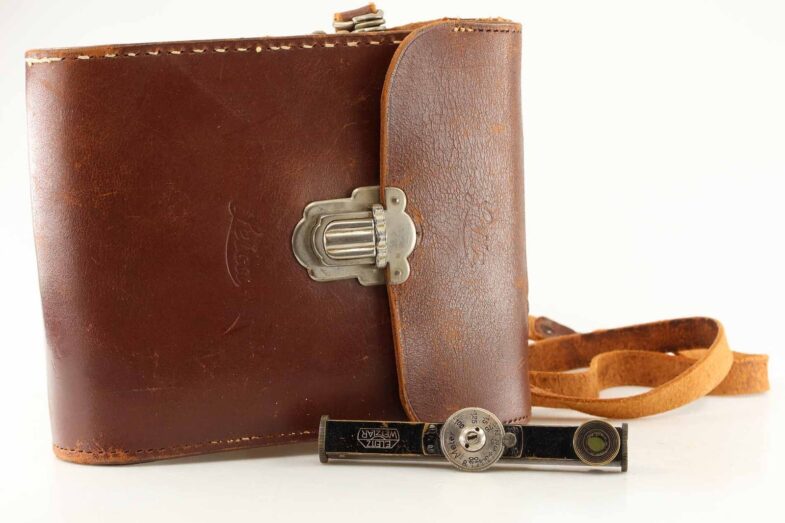 Leica I  Etrin Tasche groß Fodis Entfernungsmesser range finder Leitz 94178 – Bild 1