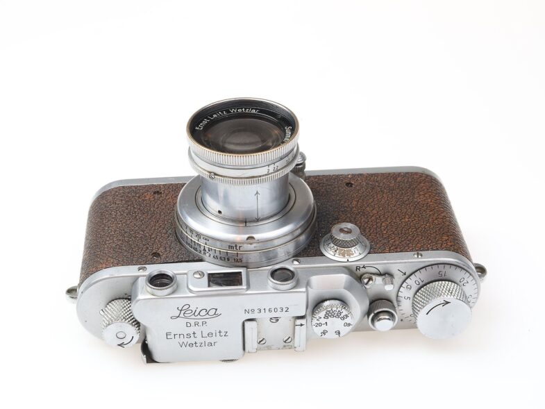 Leica III a IIIa Kamera Camera  Summar 50mm f2 Objektiv lens Leitz 98158 – Bild 5