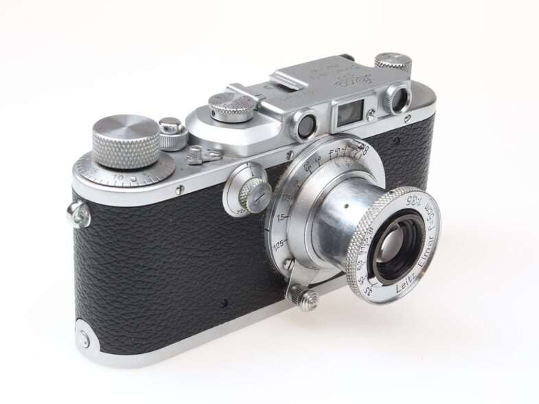 Leica IIIa 1939 Kamera Herlango sign Elmar 50mm f3.5 Objektiv Leitz 98210 top – Bild 2