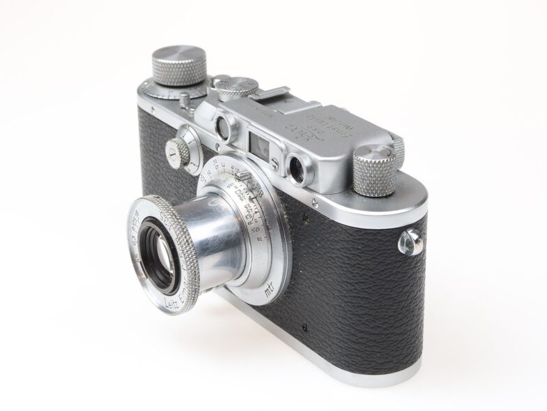 Leica IIIa 1939 Kamera Herlango sign Elmar 50mm f3.5 Objektiv Leitz 98210 top – Bild 3