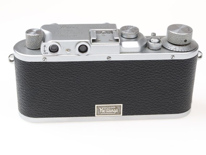 Leica IIIa 1939 Kamera Herlango sign Elmar 50mm f3.5 Objektiv Leitz 98210 top – Bild 4
