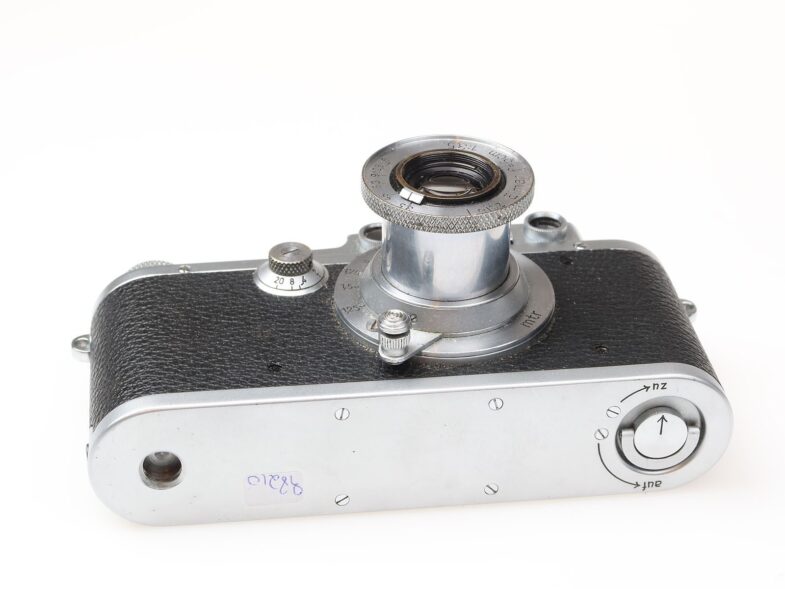 Leica IIIa 1939 Kamera Herlango sign Elmar 50mm f3.5 Objektiv Leitz 98210 top – Bild 6