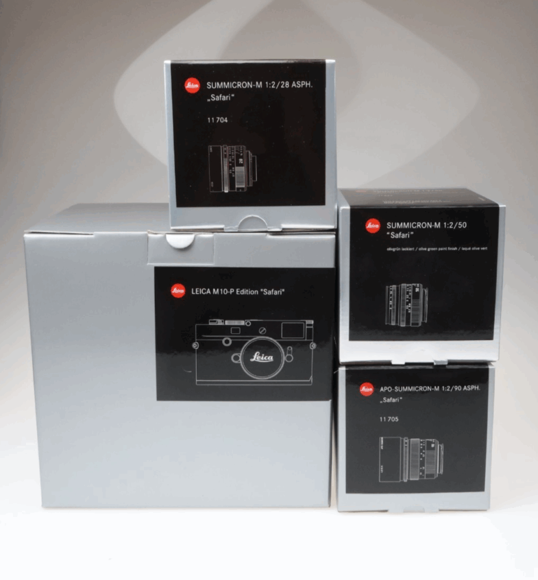 Leica M 10-P Safari Summicron m 50 11824 Summicron m 28 11704 FULL SET MINT NEW – Bild 24