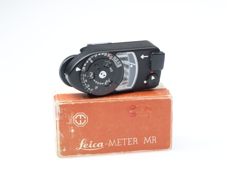 Leica Meter MR Belichtungsmesser Exposure Meter black chrom Leitz 98247 – Bild 1