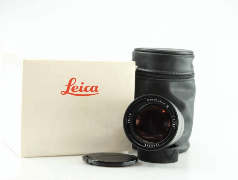 Leica Summicron M 90mm f2 E55 Objektiv Lens Leitz